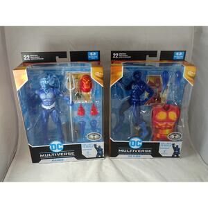McFarlane DC Multiverse JL Task Force Aquaman Flash Platinum ED BAF Darkseid Lot